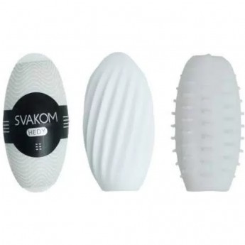 Набор мастурбаторов SVAKOM HEDY WHITE Набор мастурбаторов SVAKOM HEDY WHITE